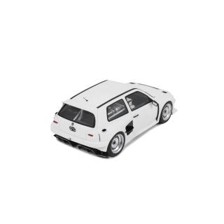 VOLKSWAGEN VW GOLF III KHYZYL SALEEM WHITE 2024 OttO mobile Project Cars 1:18 Resinemodell (Türen, Motorhaube... nicht zu öffnen!)